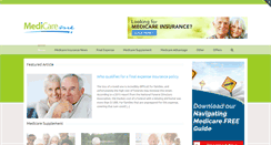 Desktop Screenshot of medicareme.com